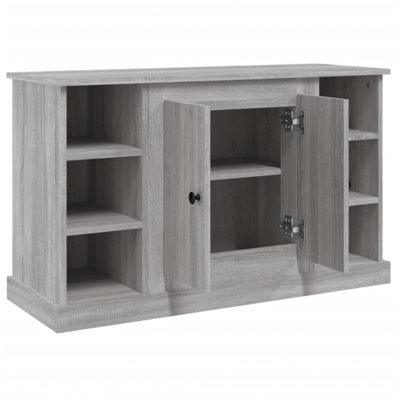 Sideboard Grau Sonoma 100x35,5x60 cm Holzwerkstoff