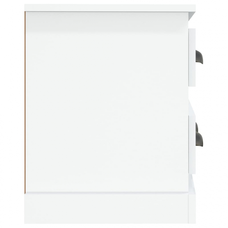 TV-Schrank Hochglanz-Weiß 100x35,5x45 cm Holzwerkstoff