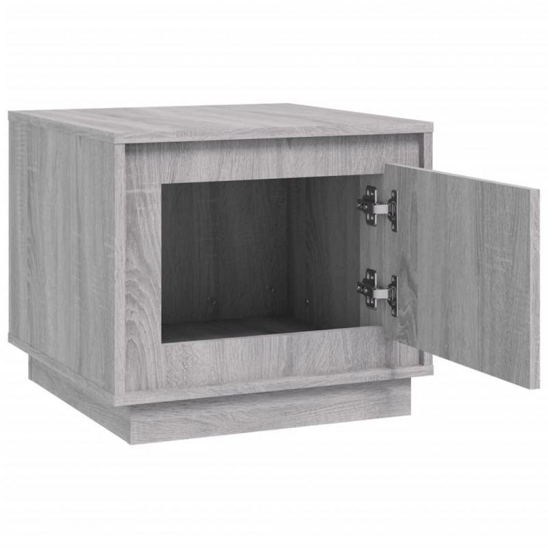 Couchtisch Grau Sonoma 51x50x44 cm Holzwerkstoff