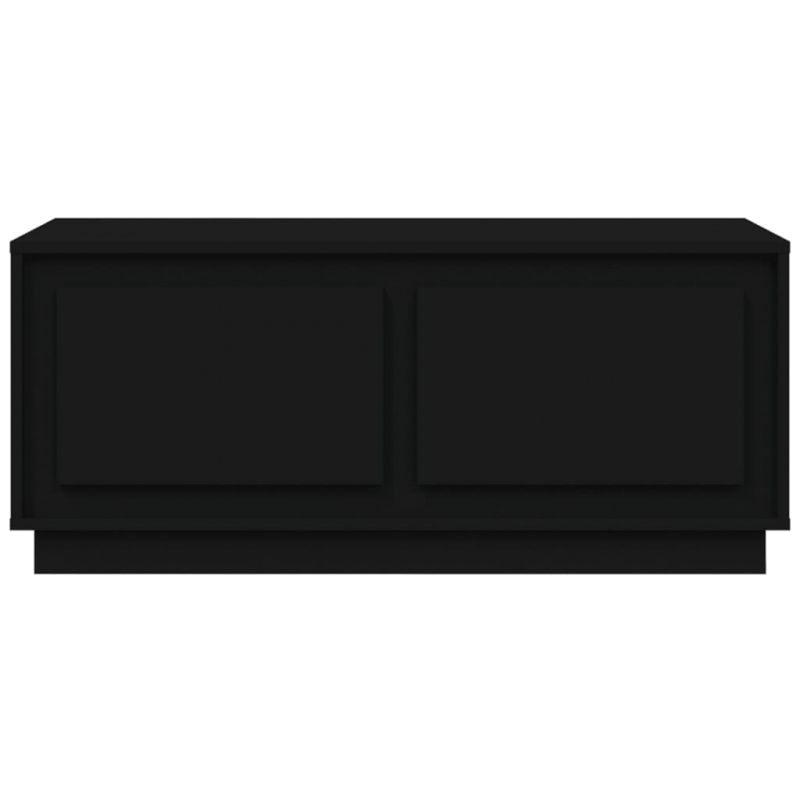 Couchtisch Schwarz 102x50x44 cm Holzwerkstoff