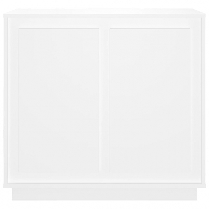 Sideboard Weiß 80x34x75 cm Holzwerkstoff