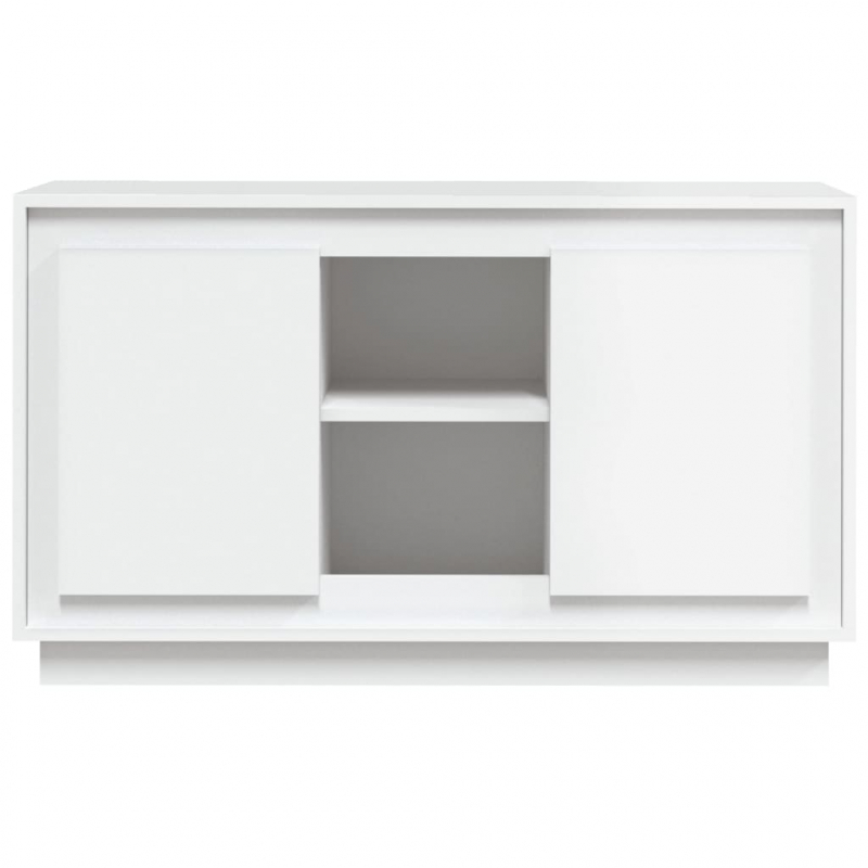 Sideboard Weiß 102x35x60 cm Holzwerkstoff