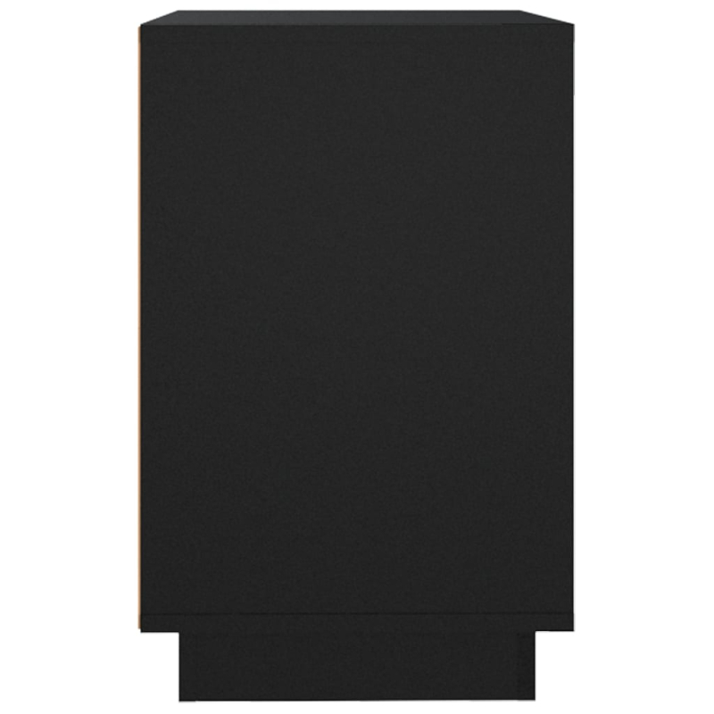 Sideboard Schwarz 102x35x60 cm Holzwerkstoff