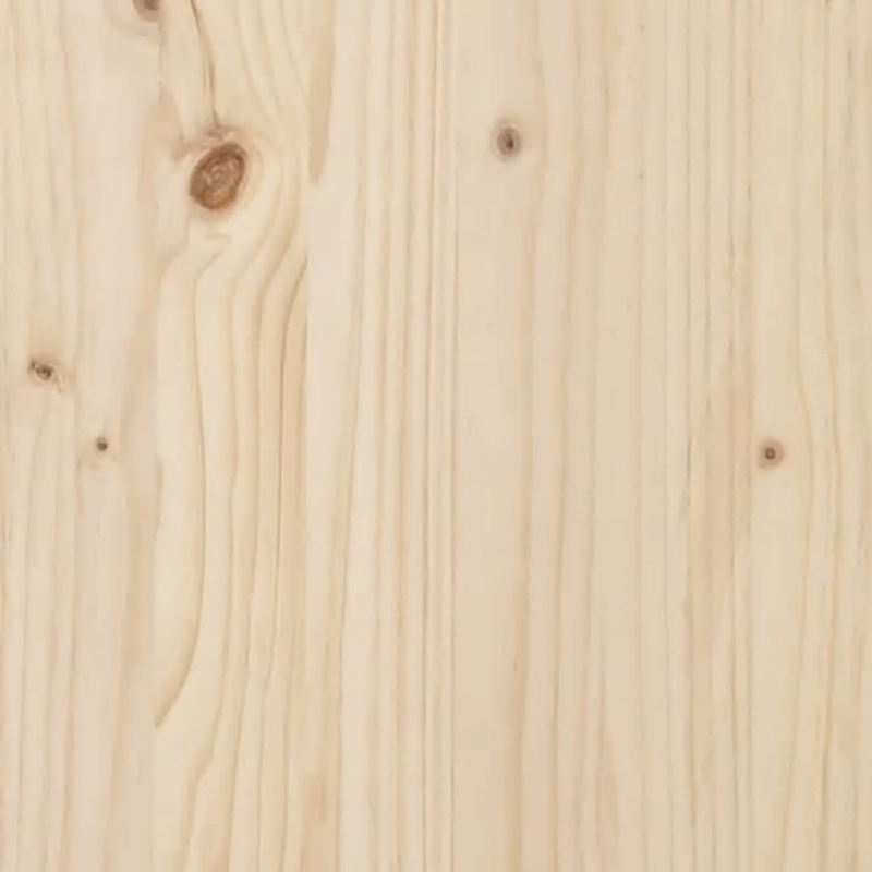 Pflanzkübel mit Klapptisch Massivholz Kiefer
