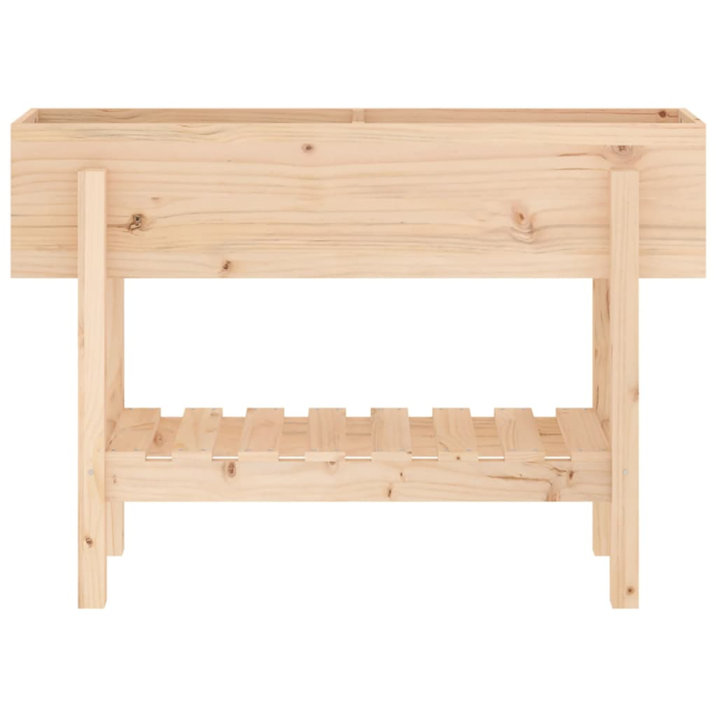 Hochbeet 101x30x69 cm Massivholz Kiefer