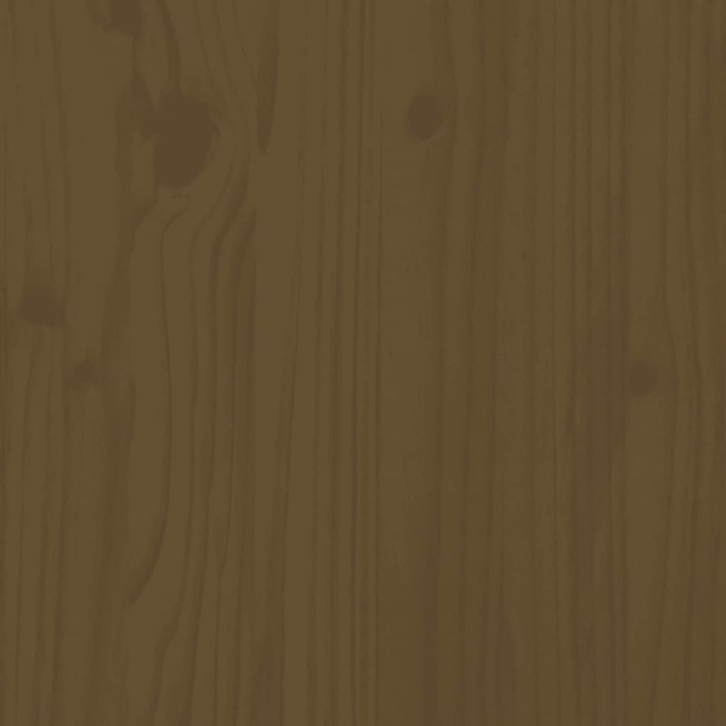 Hochbeet Honigbraun 119,5x82,5x78 cm Massivholz Kiefer