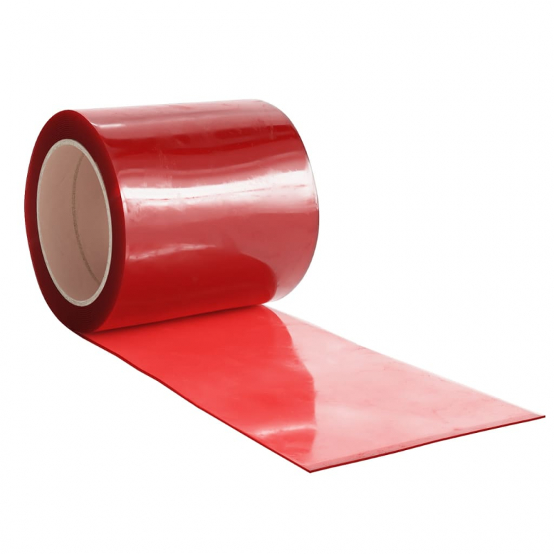 Türvorhang Rot 200x1,6 mm 10 m PVC