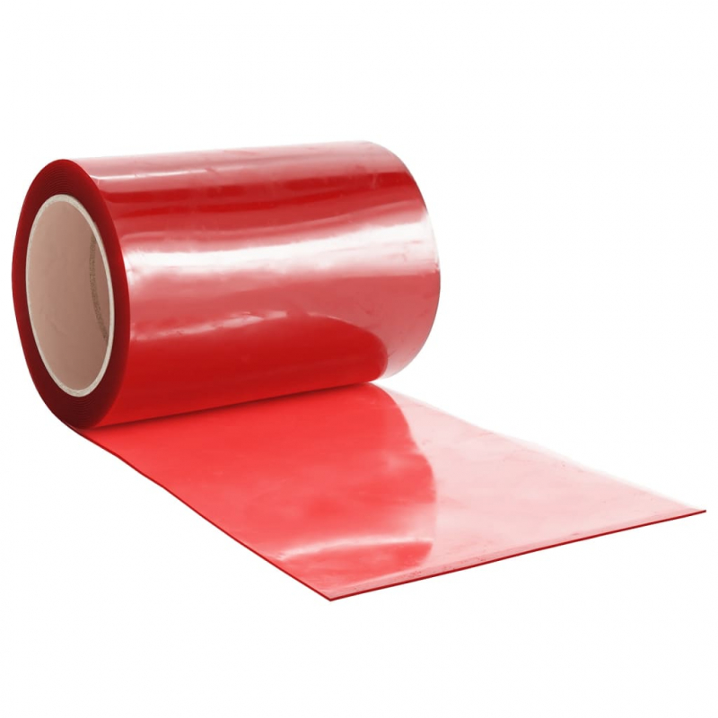 Türvorhang Rot 300x2,6 mm 10 m PVC