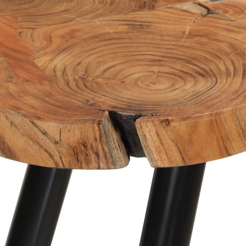 Baumstamm-Bartisch 90x54x105 cm Massivholz Akazie
