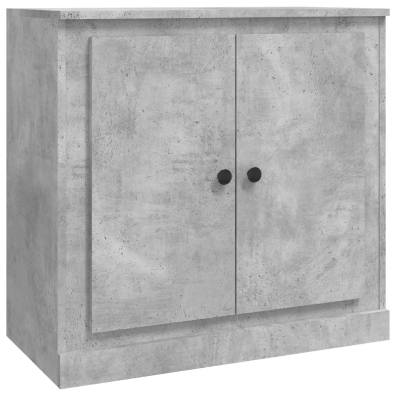 Sideboards 3 Stk. Betongrau Holzwerkstoff