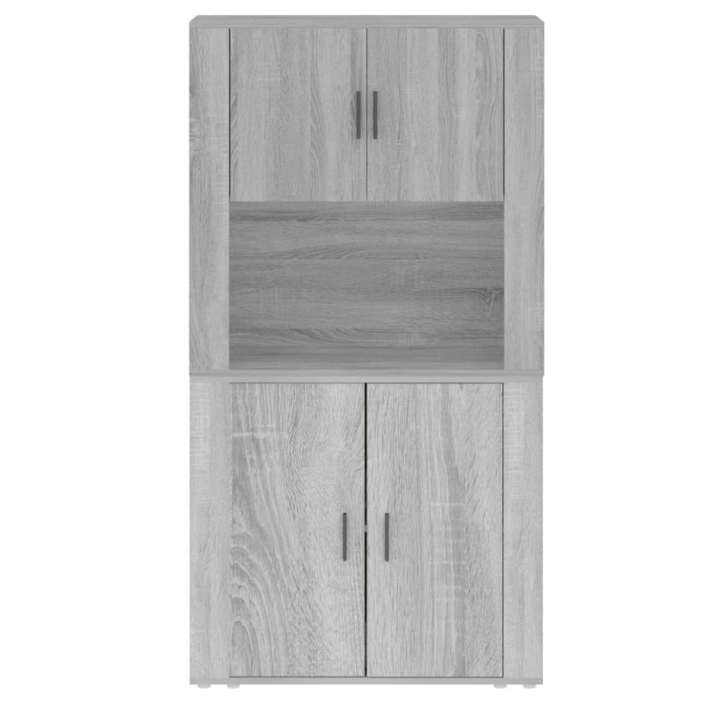Highboard Grau Sonoma Holzwerkstoff