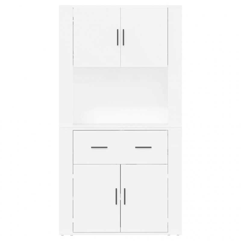 Highboard Weiß Holzwerkstoff