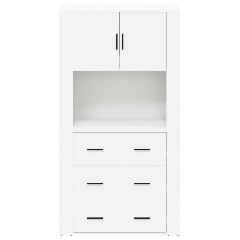 Highboard Weiß Holzwerkstoff