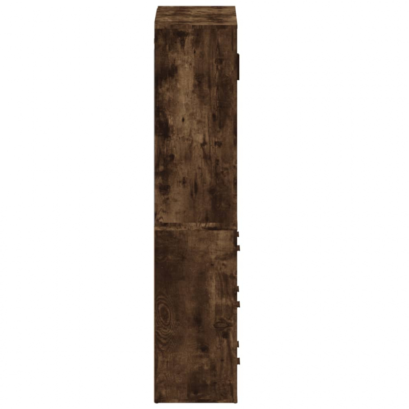 Highboard Räuchereiche Holzwerkstoff