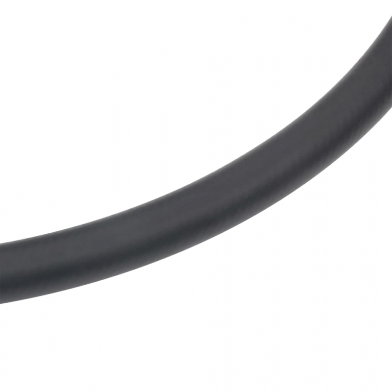 Hybrid-Luftschlauch Schwarz 0,6 2 m Gummi und PVC