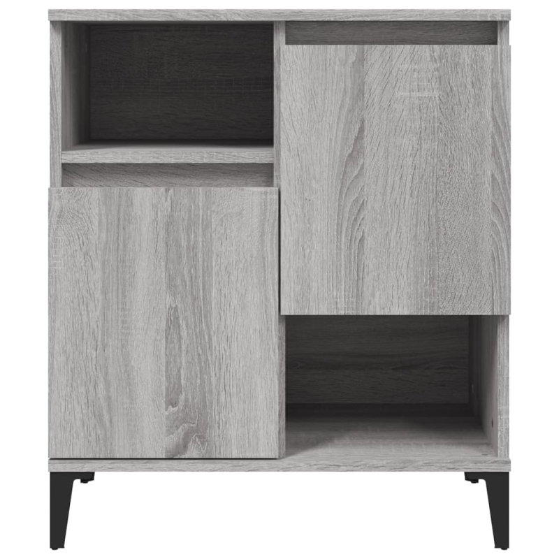 Sideboards 3 Stk. Grau Sonoma 60x35x70 cm Holzwerkstoff