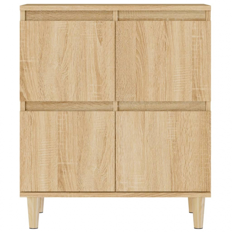 Sideboards 3 Stk. Sonoma-Eiche 60x35x70 cm Holzwerkstoff