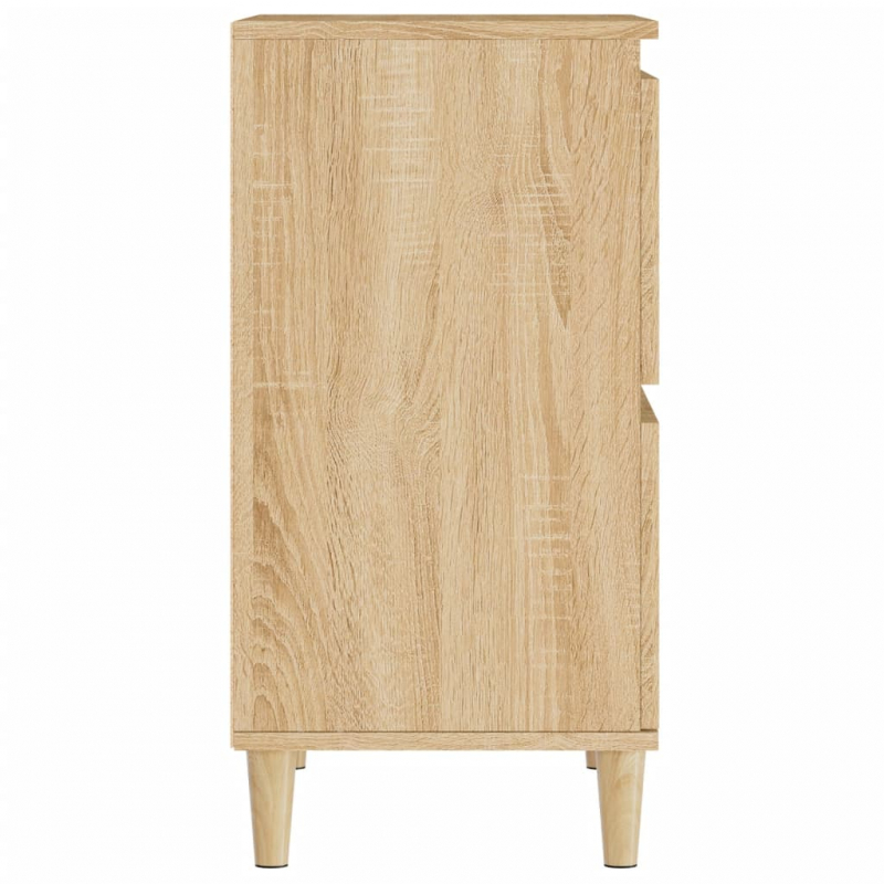 Sideboards 3 Stk. Sonoma-Eiche 60x35x70 cm Holzwerkstoff