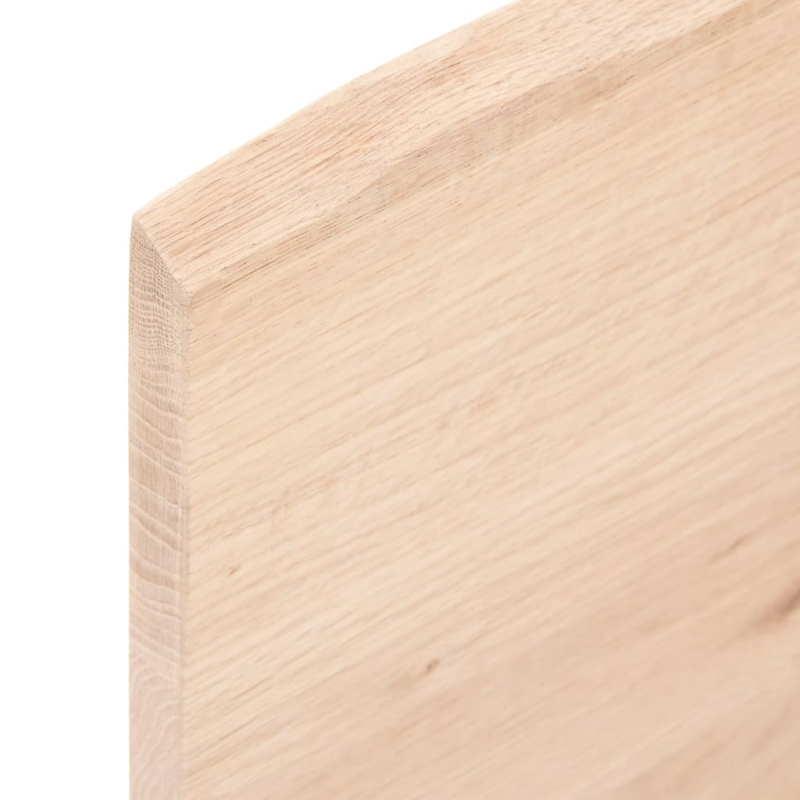 Waschtischplatte 60x40x2 cm Massivholz Unbehandelt