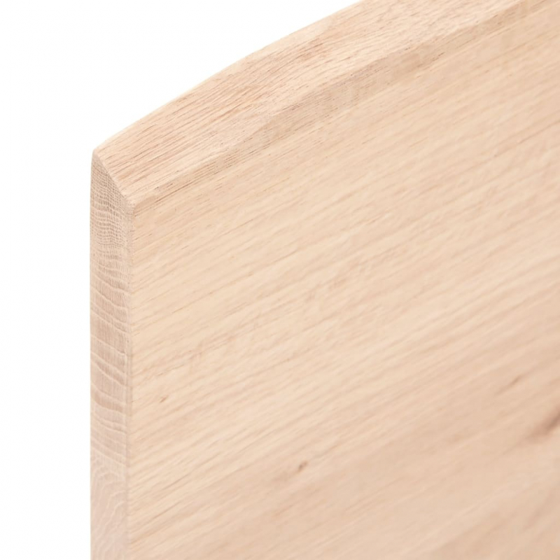 Waschtischplatte 80x40x2 cm Massivholz Unbehandelt