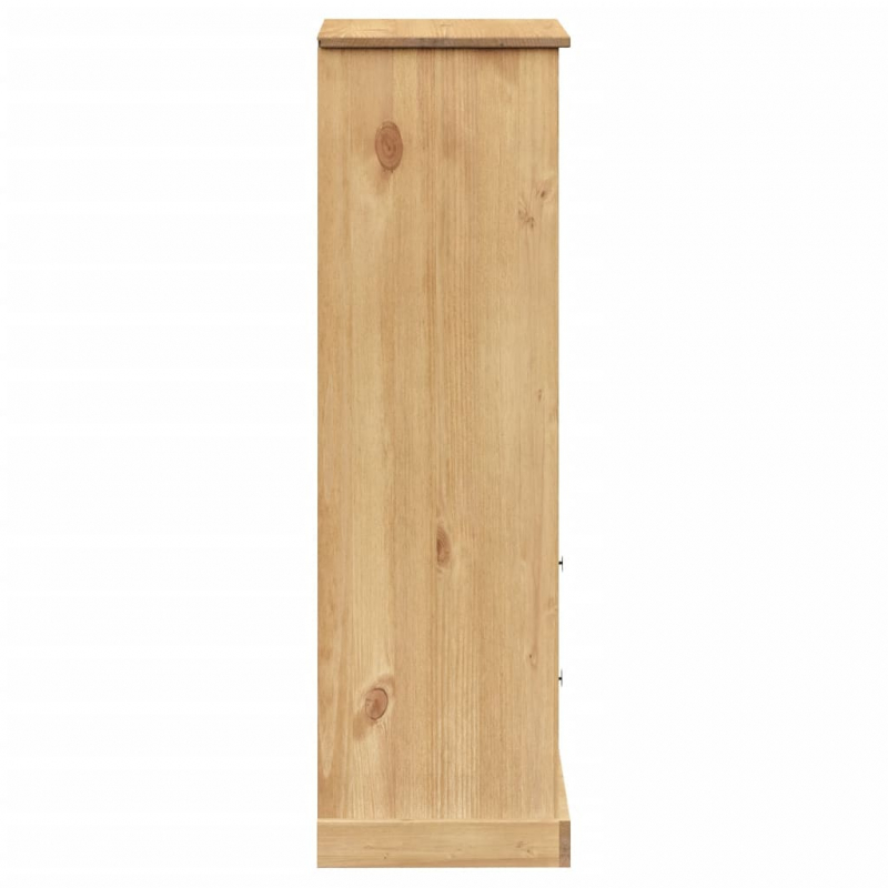 Bücherregal VIGO 60x35x114,5 cm Massivholz Kiefer