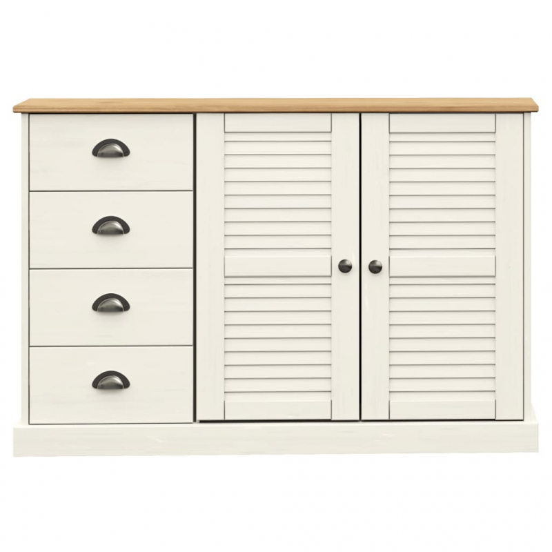 Sideboard mit Schubladen VIGO 113x40x75 cm Massivholz Kiefer
