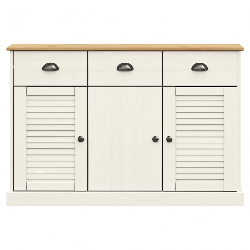 Sideboard mit Schubladen VIGO 113x40x75 cm Massivholz Kiefer