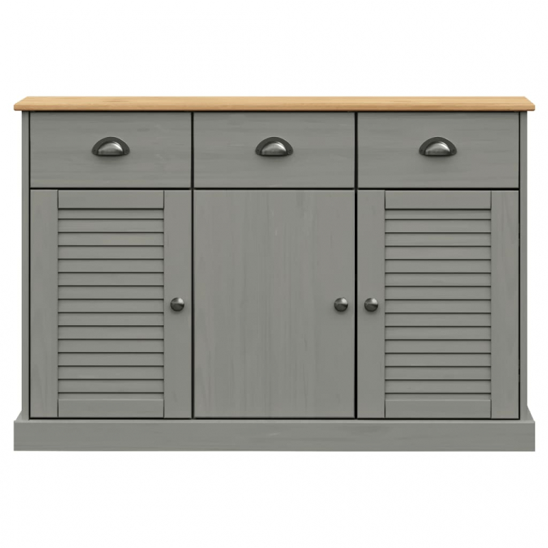 Sideboard mit Schubladen VIGO 113x40x75 cm Massivholz Kiefer