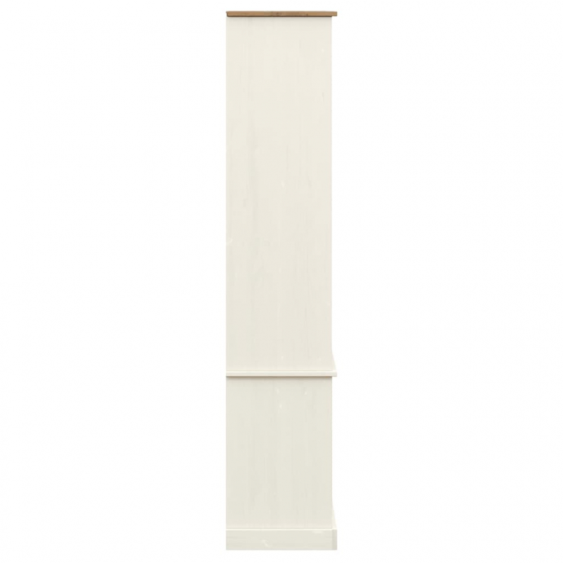 Bücherregal VIGO Weiß 85x35x170 cm Massivholz Kiefer
