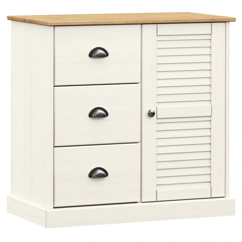 Sideboard mit Schubladen VIGO 78x40x75 cm Massivholz Kiefer