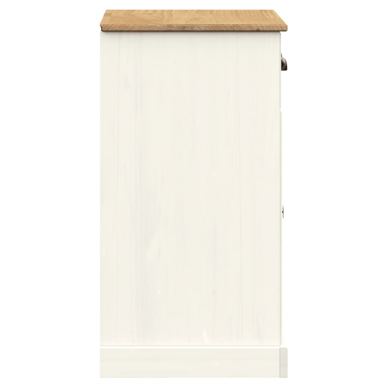Sideboard mit Schubladen VIGO 78x40x75 cm Massivholz Kiefer