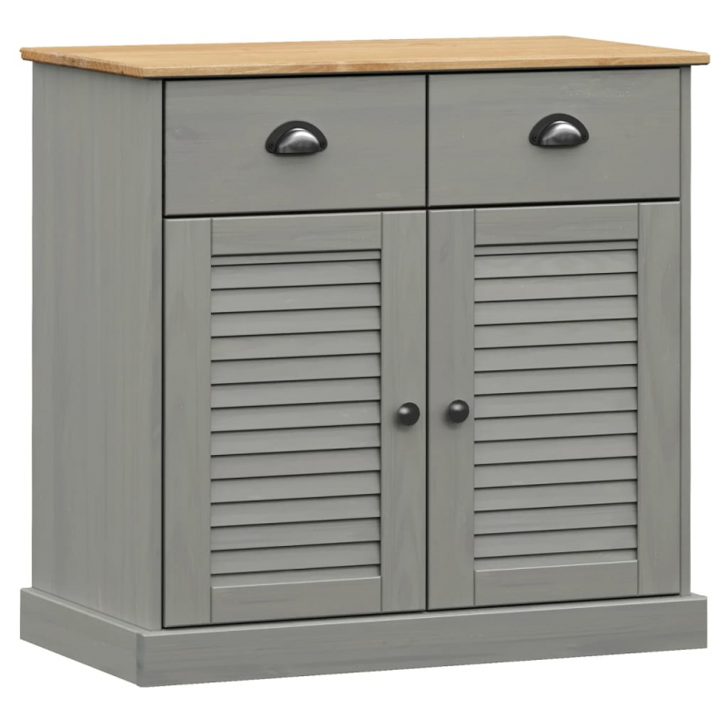 Sideboard mit Schubladen VIGO 78x40x75 cm Massivholz Kiefer