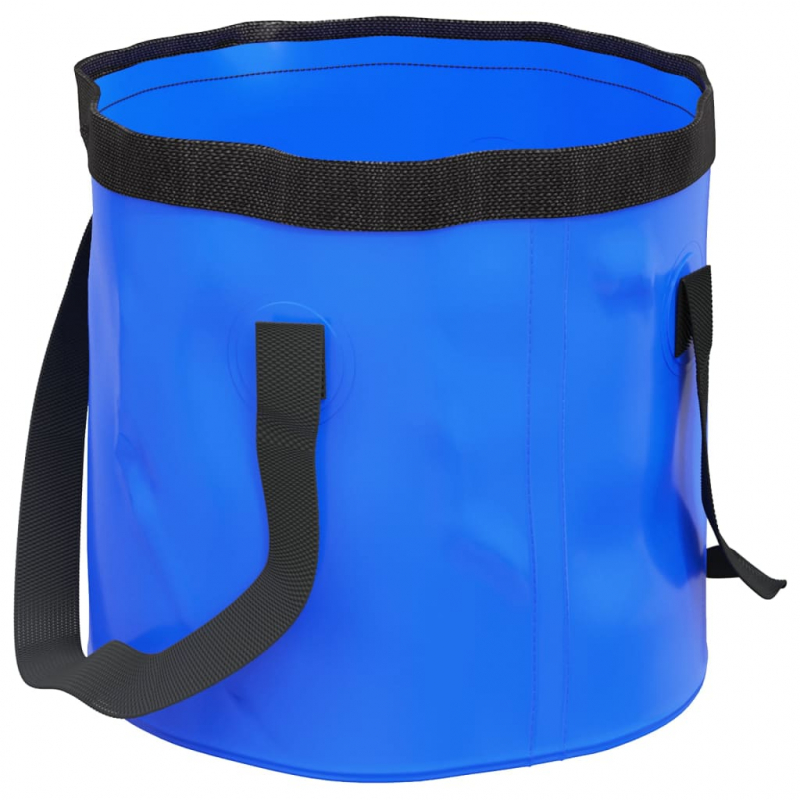 Falteimer 2 Stk. Blau 20 L PVC