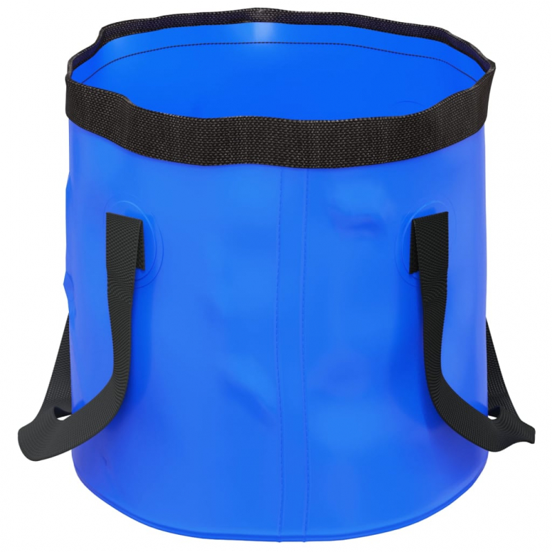 Falteimer 2 Stk. Blau 20 L PVC