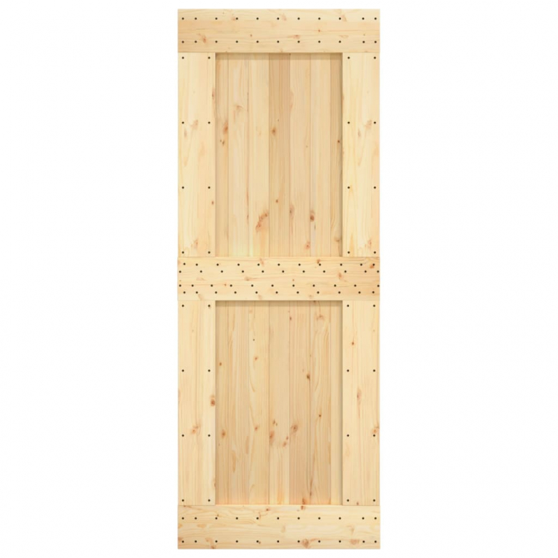 Tür NARVIK 85x210 cm Massivholz Kiefer