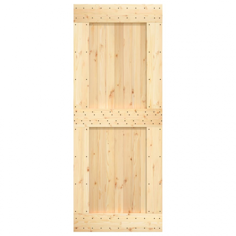 Tür NARVIK 90x210 cm Massivholz Kiefer