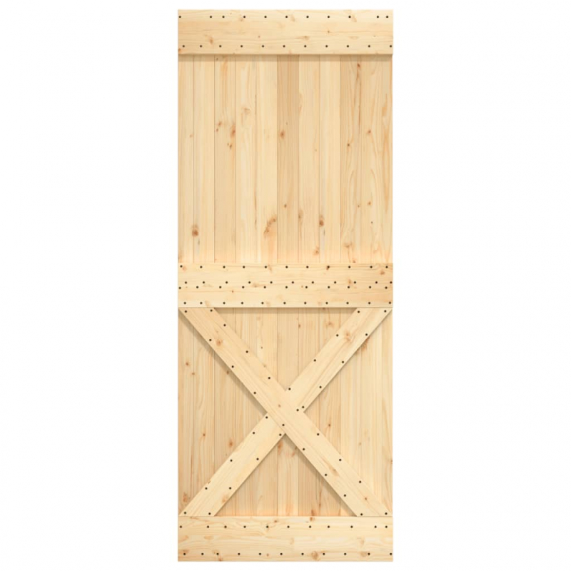 Tür NARVIK 90x210 cm Massivholz Kiefer