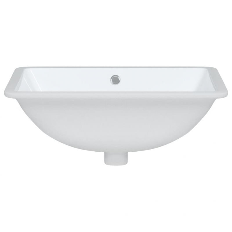 Waschbecken Weiß 52x38,5x19,5 cm Rechteckig Keramik