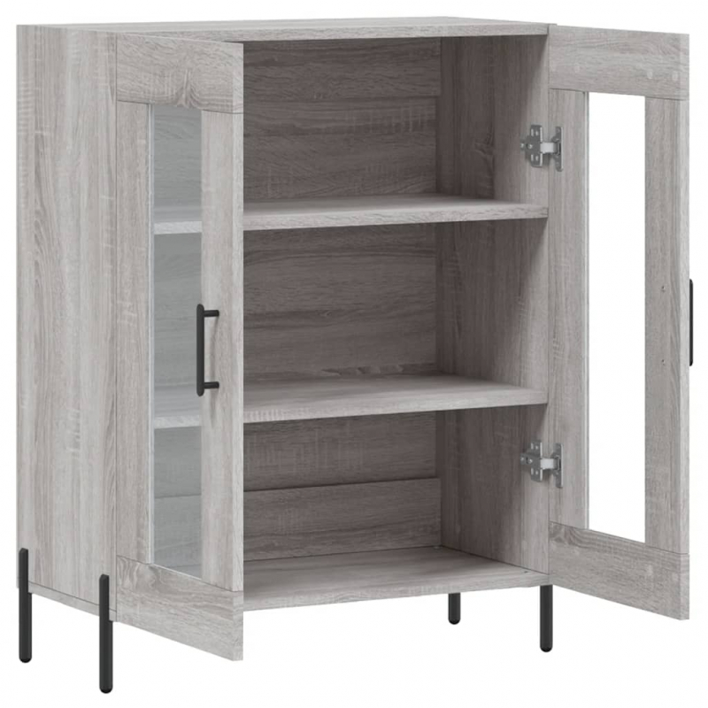 Sideboard Grau Sonoma 69,5x34x90 cm Holzwerkstoff