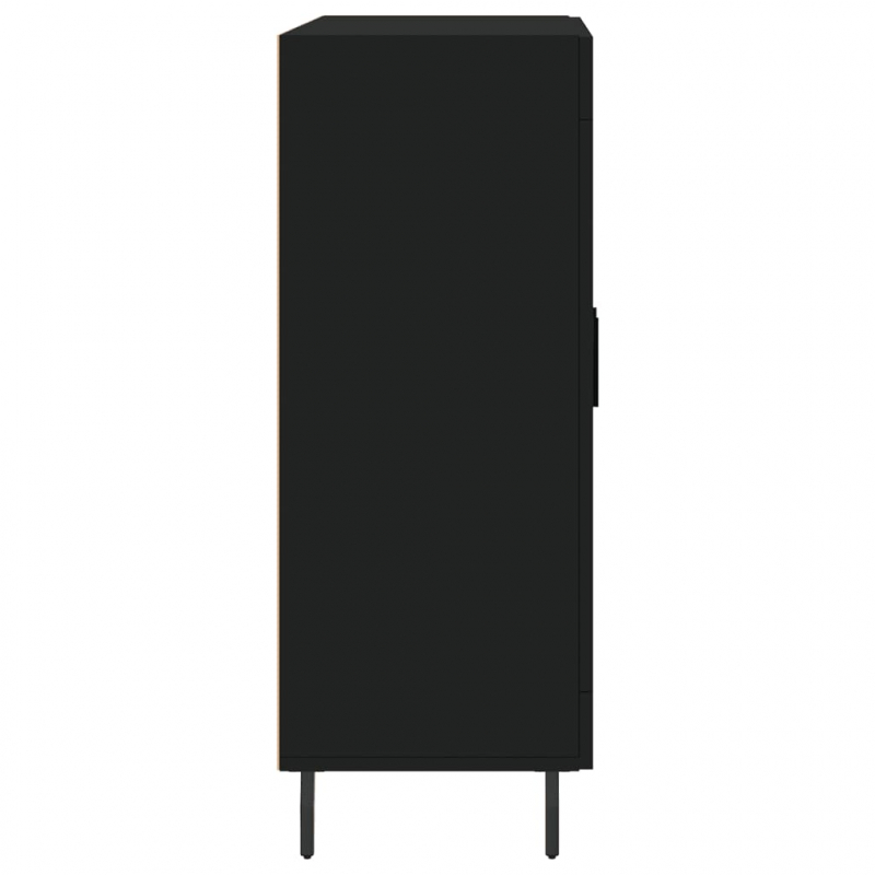 Sideboard Schwarz 69,5x34x90 cm Holzwerkstoff