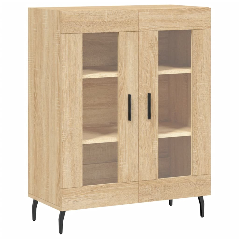 Sideboard Sonoma-Eiche 69,5x34x90 cm Holzwerkstoff