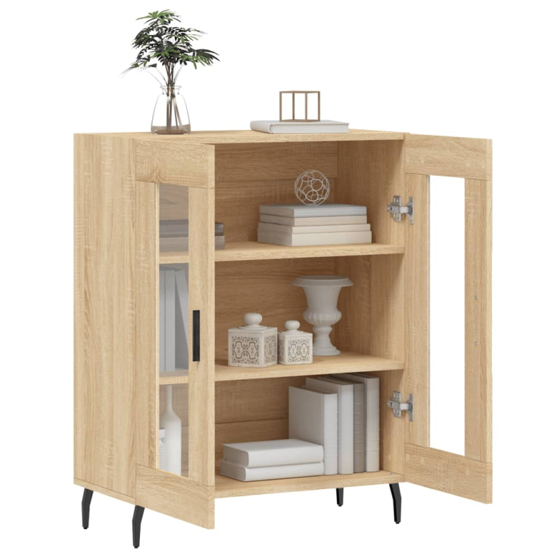 Sideboard Sonoma-Eiche 69,5x34x90 cm Holzwerkstoff