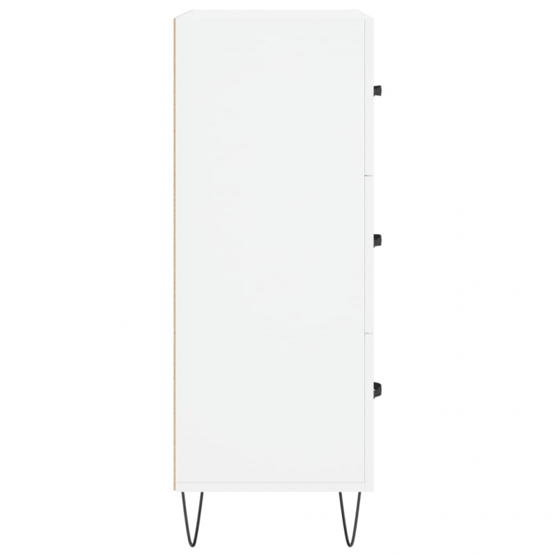 Sideboard Weiß 69,5x34x90 cm Holzwerkstoff