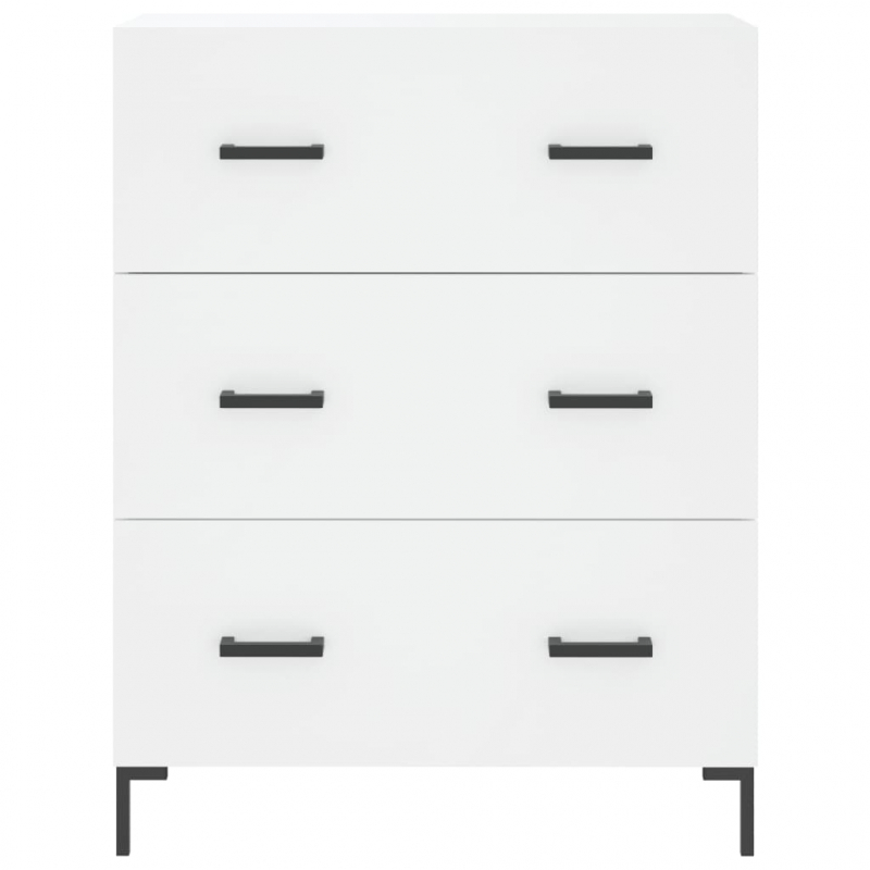 Sideboard Weiß 69,5x34x90 cm Holzwerkstoff