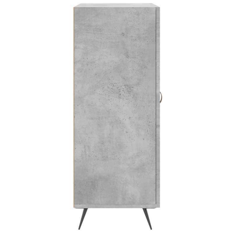 Sideboard Betongrau 69,5x34x90 cm Holzwerkstoff