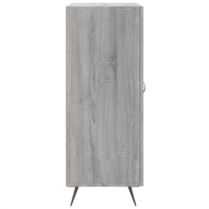 Sideboard Grau Sonoma 69,5x34x90 cm Holzwerkstoff