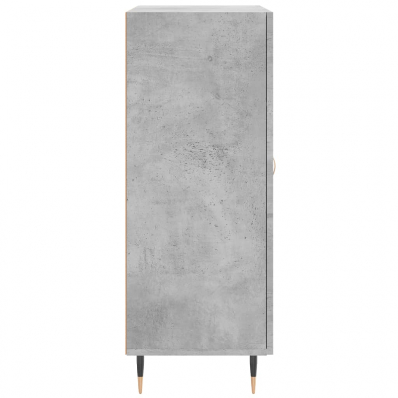 Sideboard Betongrau 69,5x34x90 cm Holzwerkstoff