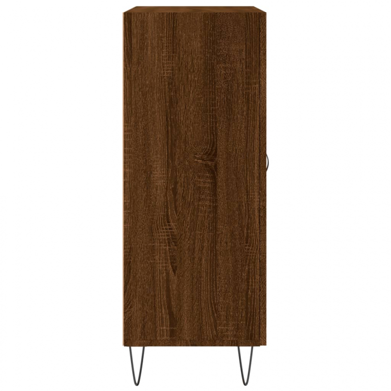 Sideboard Braun Eichen-Optik 69,5x34x90 cm Holzwerkstoff