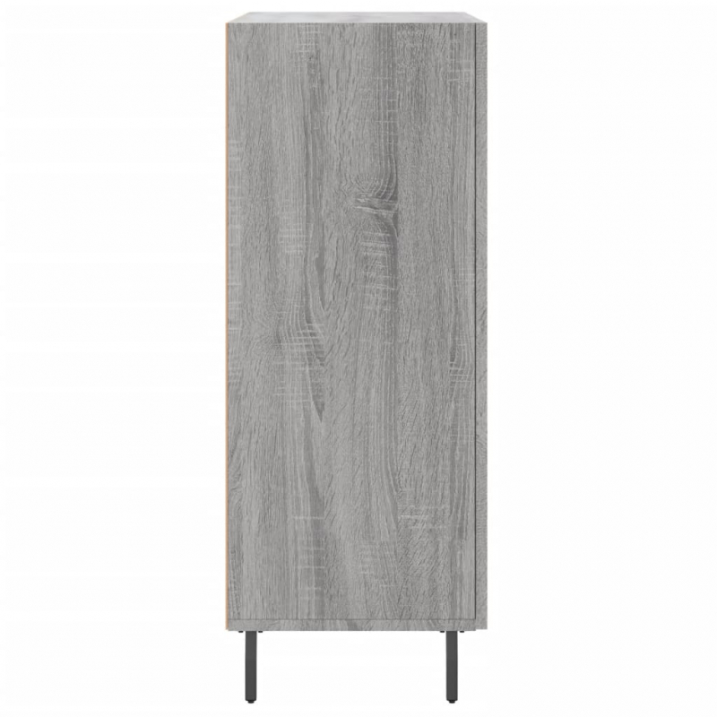 Sideboard Grau Sonoma 69,5x34x90 cm Holzwerkstoff