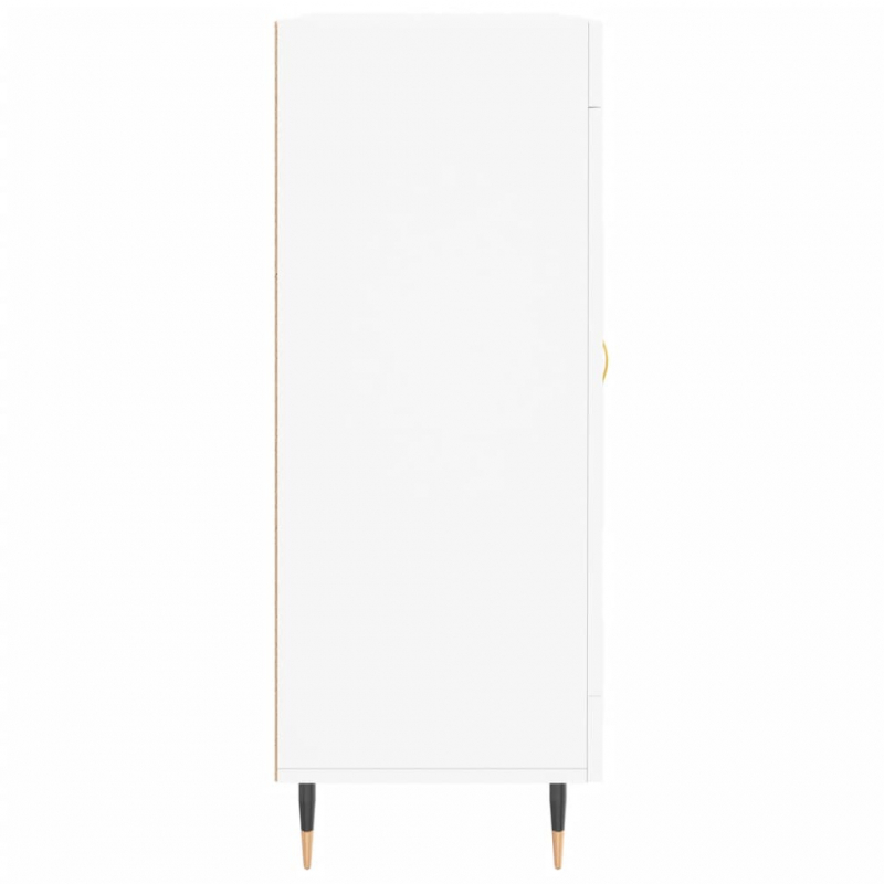 Sideboard Weiß 69,5x34x90 cm Holzwerkstoff